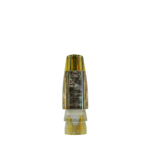 Shiroma - 9” Vintage Shell 4-Hole Jet Slant