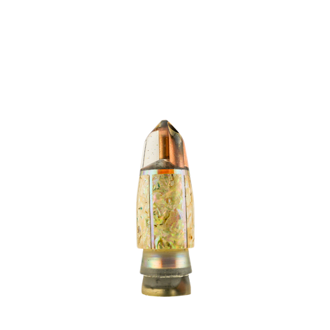 Tanigawa - 9"+ 2-Hole Camo MOP Shell Bullet