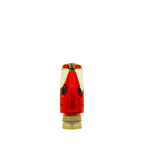 Leroy - 9” Red Fish Head Slant