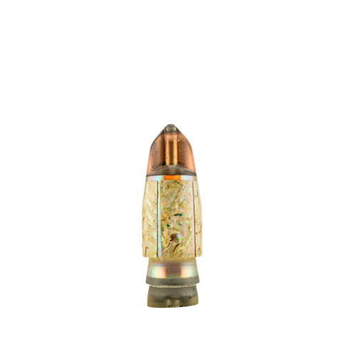 Tanigawa - 9"+ 2-Hole Camo MOP Shell Bullet