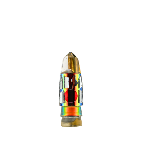 Tanigawa - 9"+ 2-Hole Cracked Glass Bullet