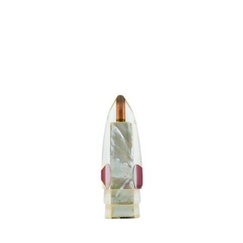 Wes Leslie - 9" White MOP Shell Bullet