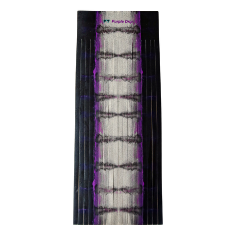 Fire Tailz- "Fired Up" Purple Drip Vinyl