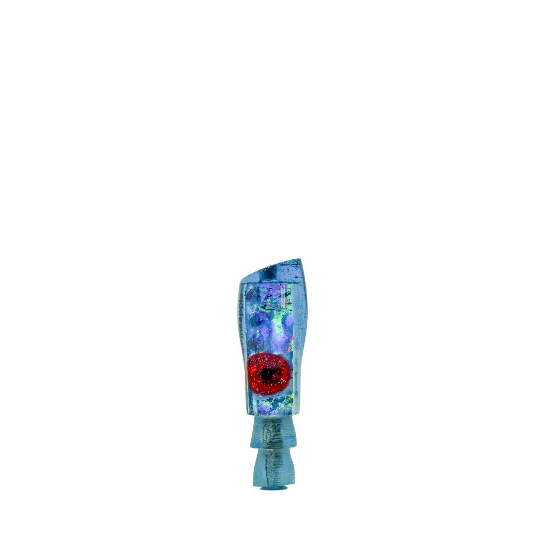 Kelela - 6" Vintage Beach Glass Tint Pineapple
