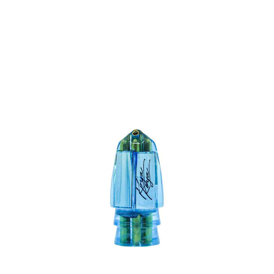 Koya Lures: History & Lure Identification Guide | Luremonger 9"+ Bullet, Blue Tint Mirror - Offshore Trolling Lure Archive