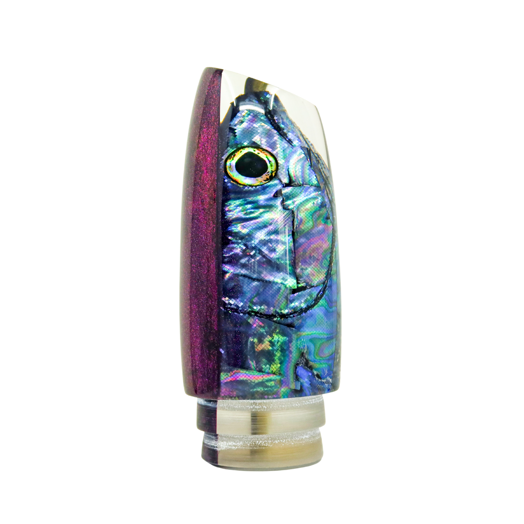 Alii Kai - 16" Chameleon Aku Fish Head Shell Plunger