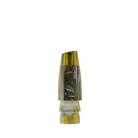 Shiroma - 9” Vintage Shell 4-Hole Jet Slant