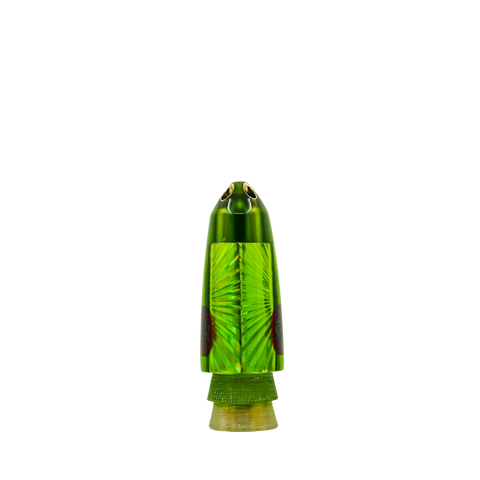 Leroy - 9” Green Coke Bottle 4-Jet Bullet