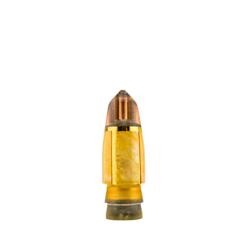 Tanigawa - 9"+ 2-Hole Gold MOP Shell Bullet