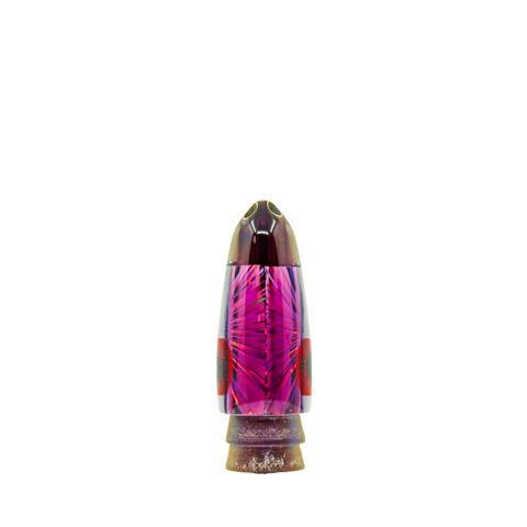 Leroy - 9” Purple Blue 4-Jet Bullet