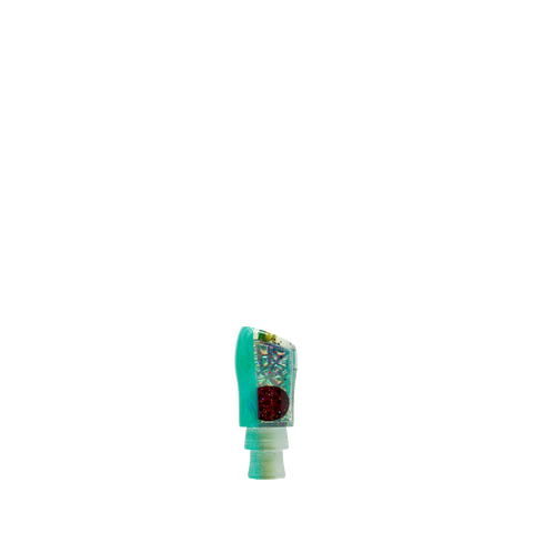 Morris Lures - 6" Cherry Bomb Teal Top Plunger