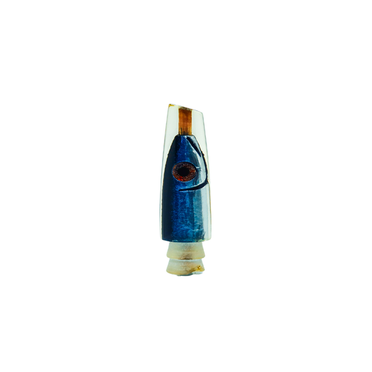 Leroy - 7" Blue Fish Head Slant