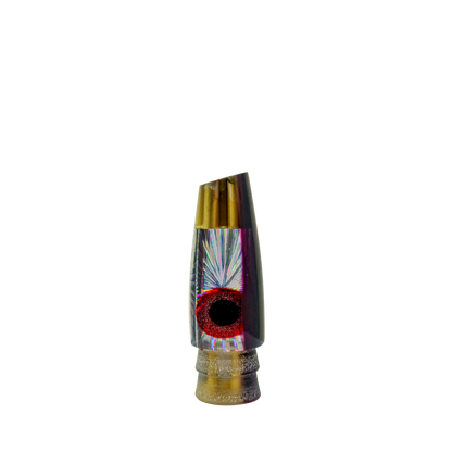 Leroy - 9” Purple Starburst Jetted Slant