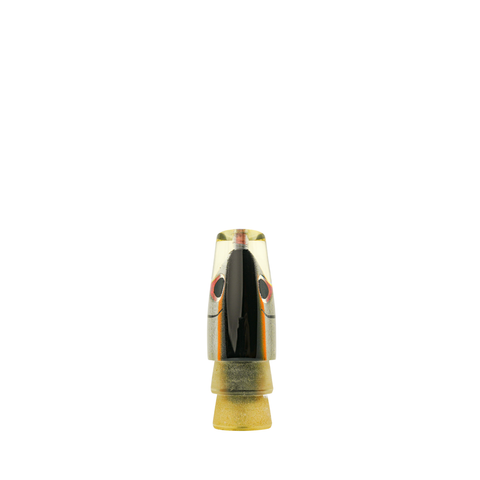 Matsu - 7" Fish Head Black Salmon Slant