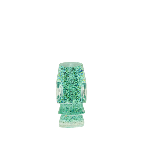 KEGZ - 12" Teal Tint Glitter Apollo