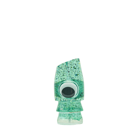 KEGZ - 12" Teal Tint Glitter Apollo
