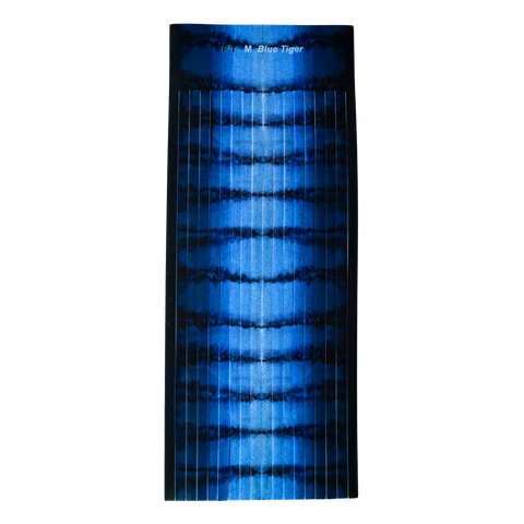 Fire Tailz- "Fired Up" Blue Tiger Vinyl