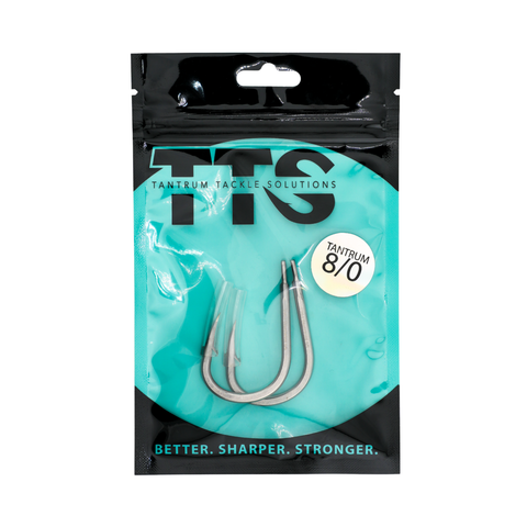 Tantrum -  8/0 Needle Eye J-Type Hook (2-Pack)