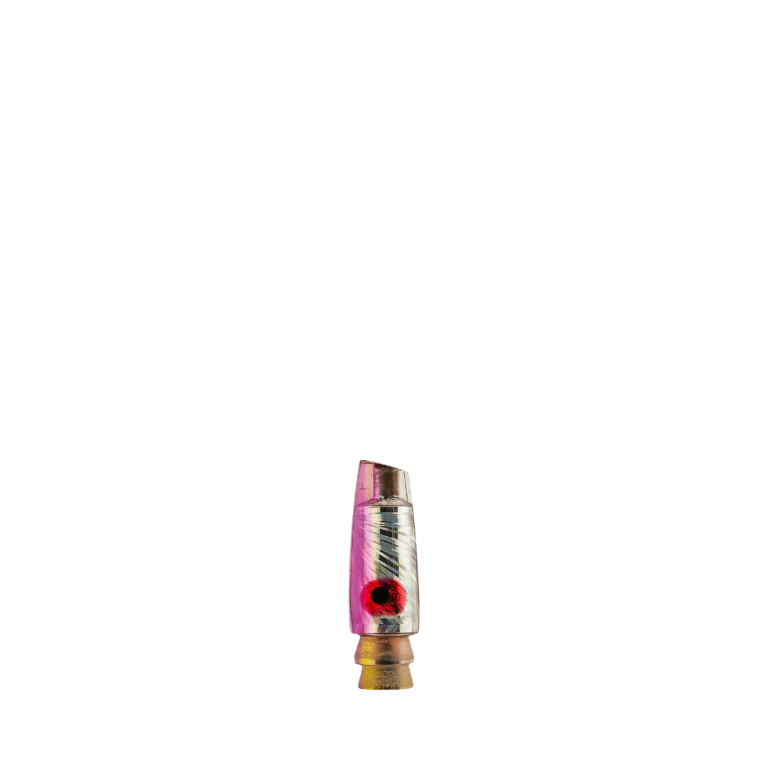 Leroy Lures: History & Lure Identification Guide | Luremonger 5" Slant, Pink Top Starburst - Offshore Trolling Lure Archive