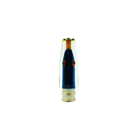 Leroy - 7" Blue Fish Head Slant