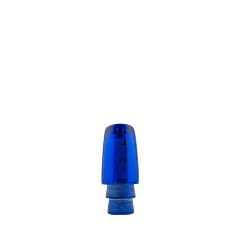 Fountain - 7" Dark Blue Tint Sparkle Slant