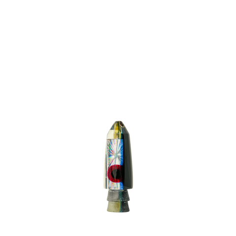 Leroy - 7” Black Top 2-Hole Jetted Bullet