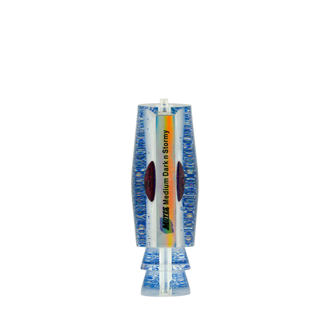 Moyes - 12" Sparkle Shell Med. Dark n Stormy