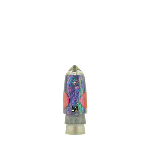 KC - 9" Purple Shell Single Hole Bullet
