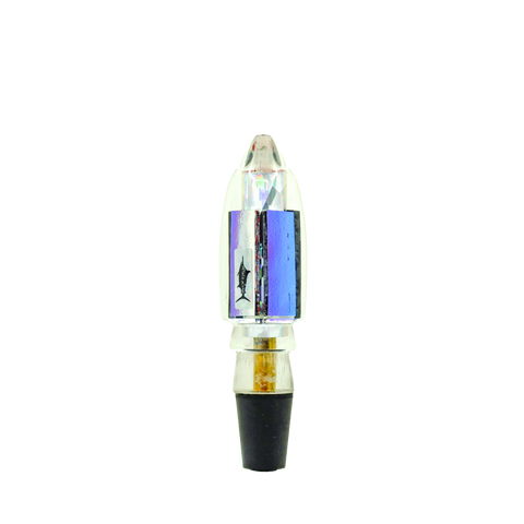 Aloha Lures - 9" Dichroic Glass Deep Six
