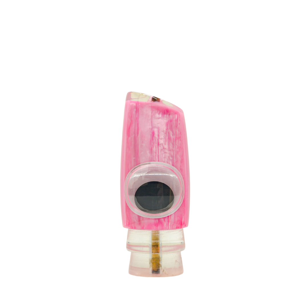 Koya Lures: History & Lure Identification Guide | Luremonger 12" Kona Plunger, Light Pink Pearl - Offshore Trolling Lure Archive