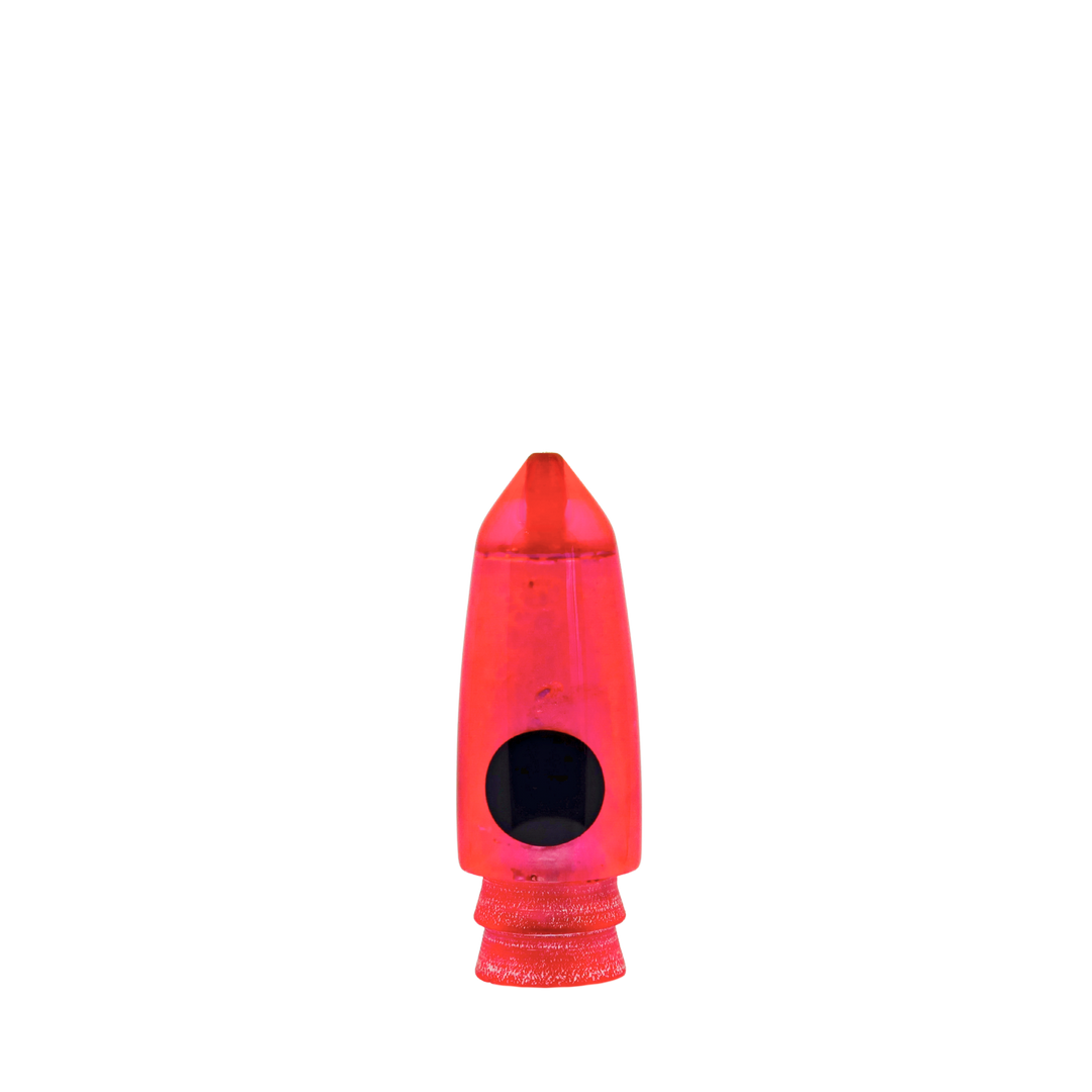 Leroy Lures: History & Lure Identification Guide | Luremonger 9" Bullet, Fluoro Pink - Offshore Trolling Lure Archive