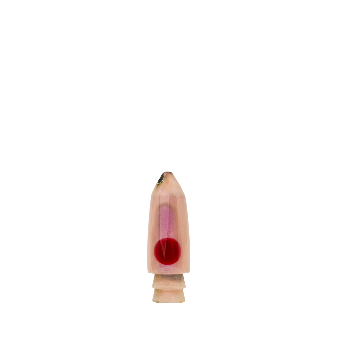 Leroy Lures: History & Lure Identification Guide | Luremonger 7" Bullet, Strawberry Pearl - Offshore Trolling Lure Archive