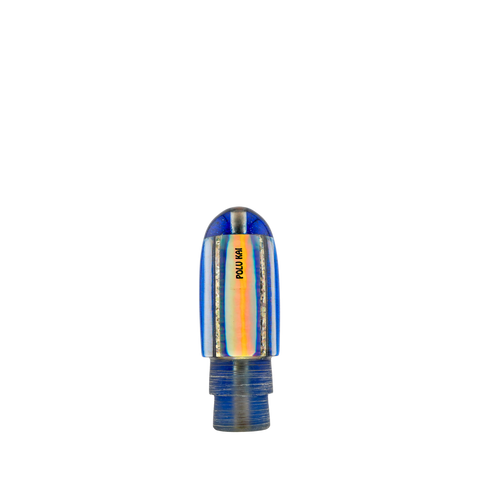 Polu Kai - 9" Blue Glitter Top Snub Bullet
