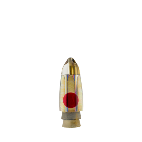 Leroy - 9” Pearl Shell 2-Hole Jetted Bullet