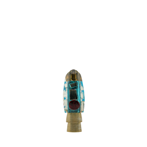 Futa - 7" Vintage Cracked Glass Jetted Bullet