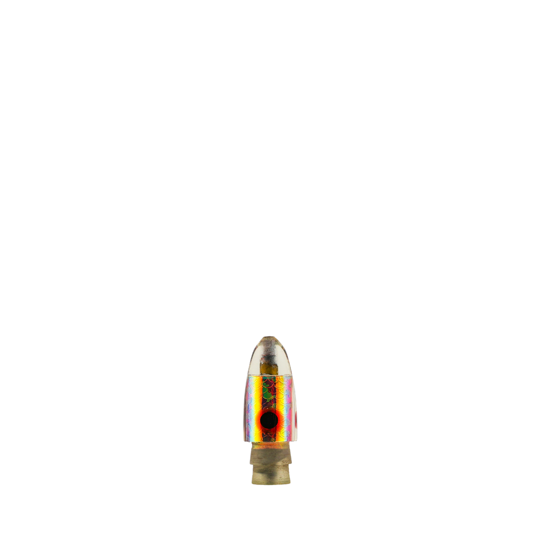 Leroy Lures: History & Lure Identification Guide | Luremonger 5" Bullet, Holographic - Offshore Trolling Lure Archive