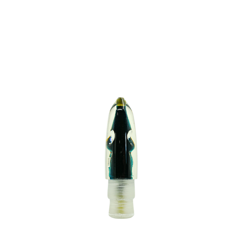 Tsutomu - 6" Blue Fish Head Bullet