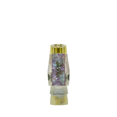 Sh-Bite - 9"+ Lavender Shell 4-Hole Jetted Slant