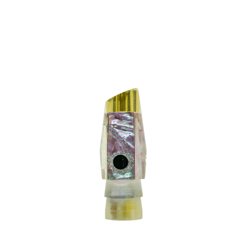 Sh-Bite - 9"+ Lavender Shell 4-Hole Jetted Slant