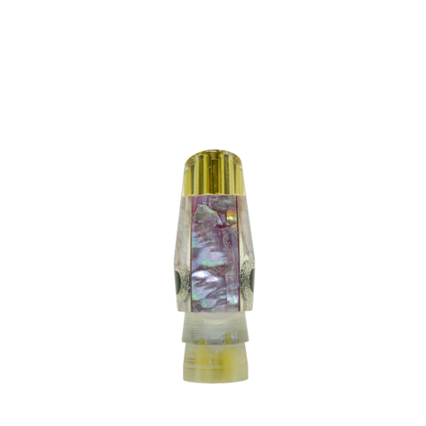 Sh-Bite - 9"+ Lavender Shell 4-Hole Jetted Slant
