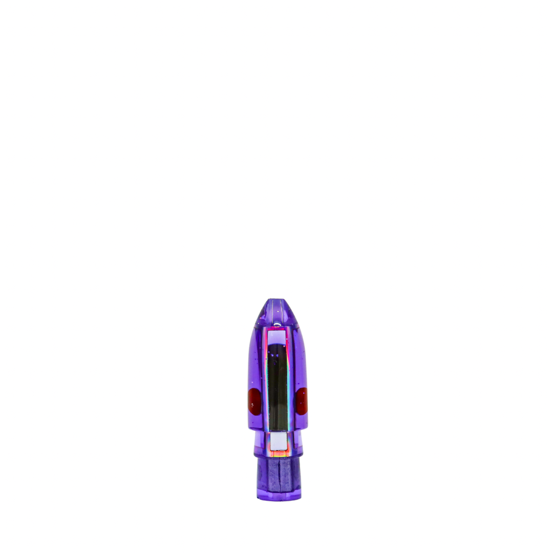 Sh-Bite - 5” Aku Lure Purple Mirror Bullet