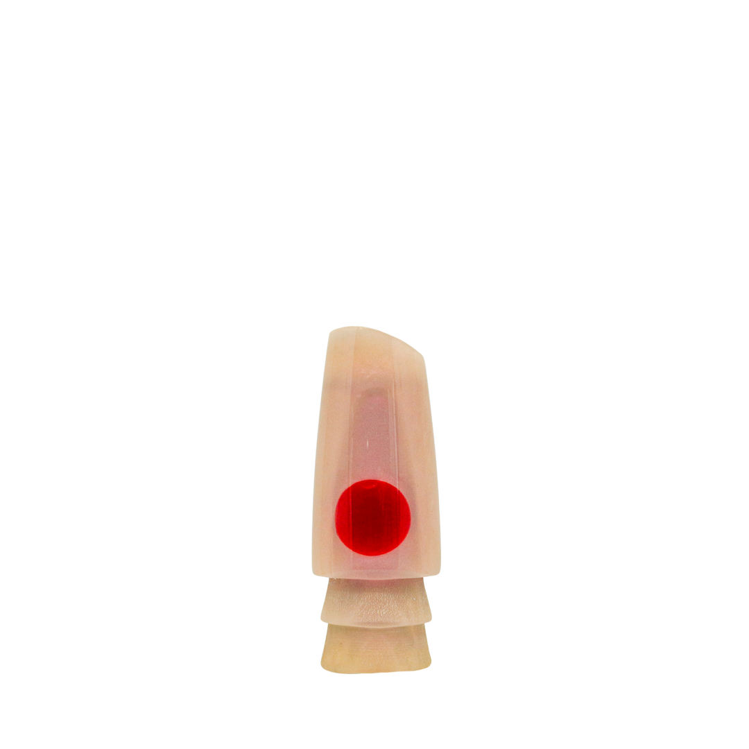 Leroy Lures: History & Lure Identification Guide | Luremonger 9" Scoop, 4-Jet Strawberry Pearl - Offshore Trolling Lure Archive