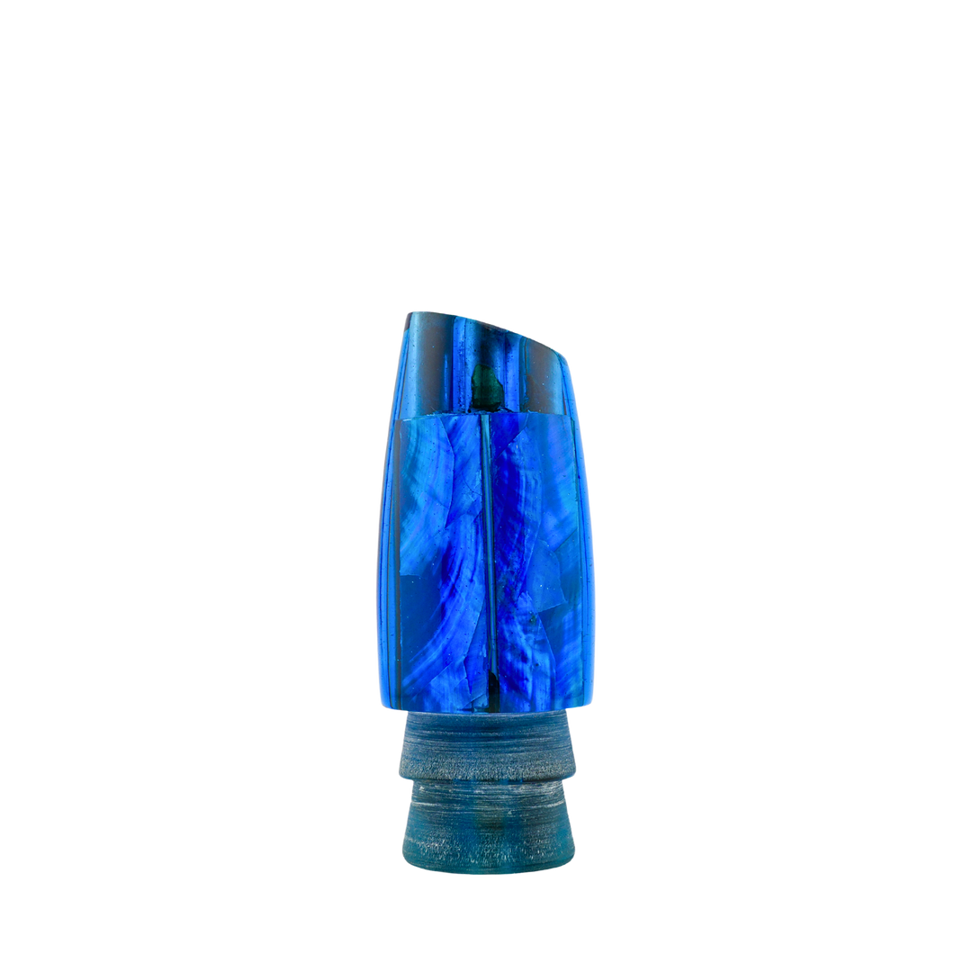 Leroy Lures: History & Lure Identification Guide | Luremonger 12" Plunger, Blue Tint Shell - Offshore Trolling Lure Archive