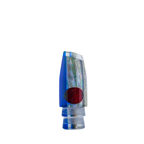 Marlin Magic - 10" Blue Tint White MOP Shell Med. Plunger