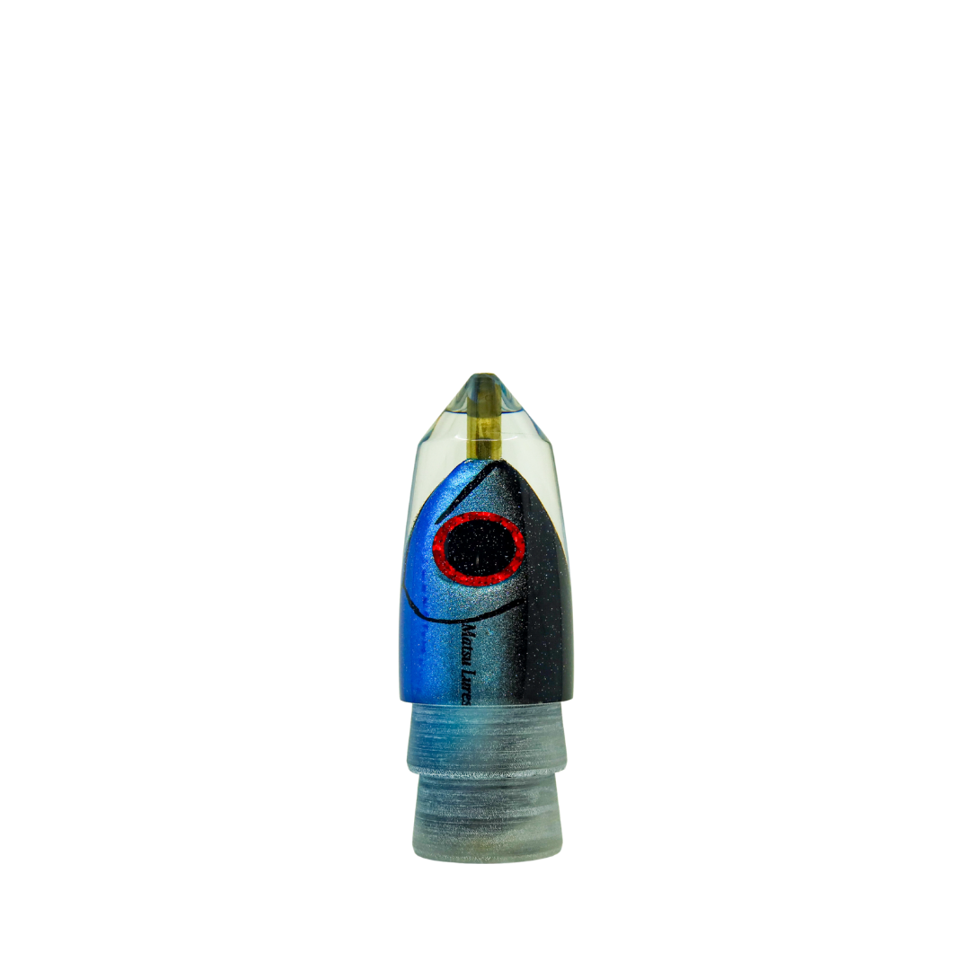 Matsu - 9” Fish Head Bullet Black Ice