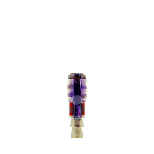 Kelela - 6" Vintage Beach Glass Purple Pineapple