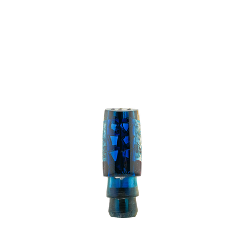 SeaM - 9" Cracked Glass Jetted Six Shooter