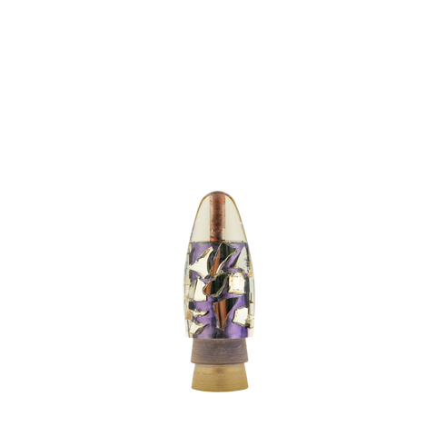 Futa - 9" Vintage Cracked Glass "Egg"