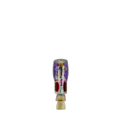 Kelela - 6" Vintage Beach Glass Purple Pineapple
