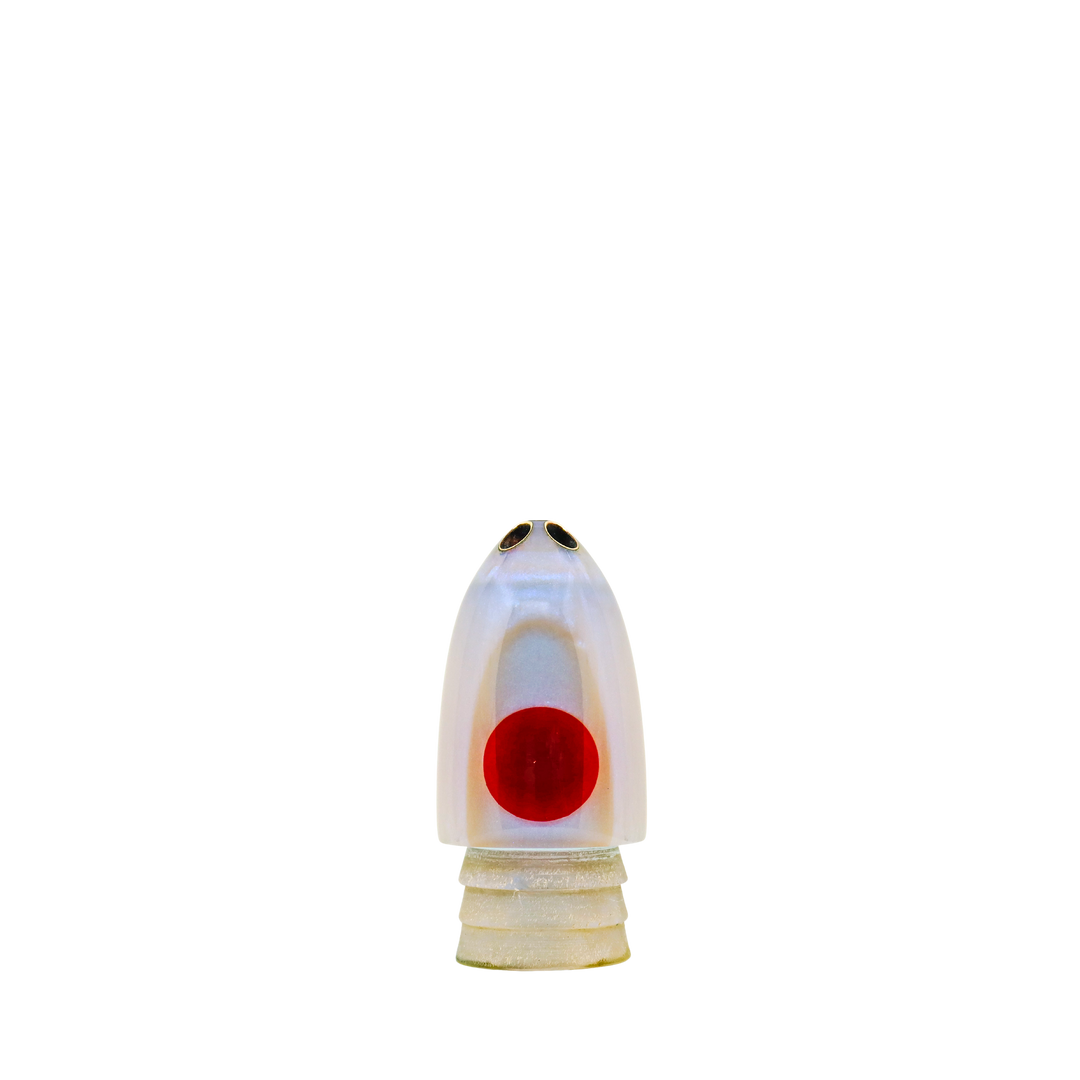Leroy Lures: History & Lure Identification Guide | Luremonger 9"+ Egg Bullet, 4-Jet White Pearl - Offshore Trolling Lure Archive